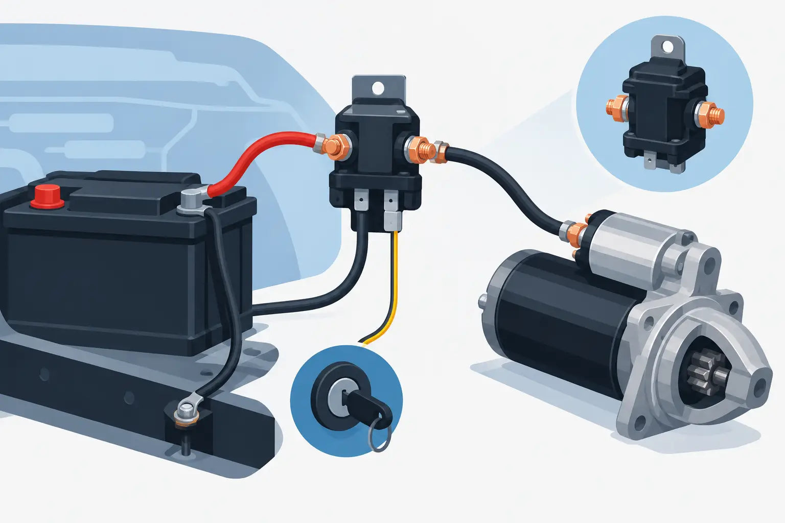Starter Relay Wiring Guide for Reliable Cranking