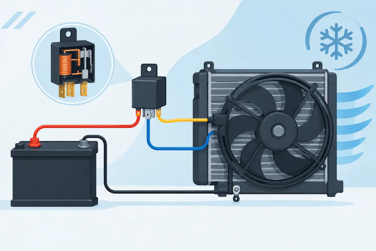 Electric Fan Relay Wiring Guide for Reliable Cooling