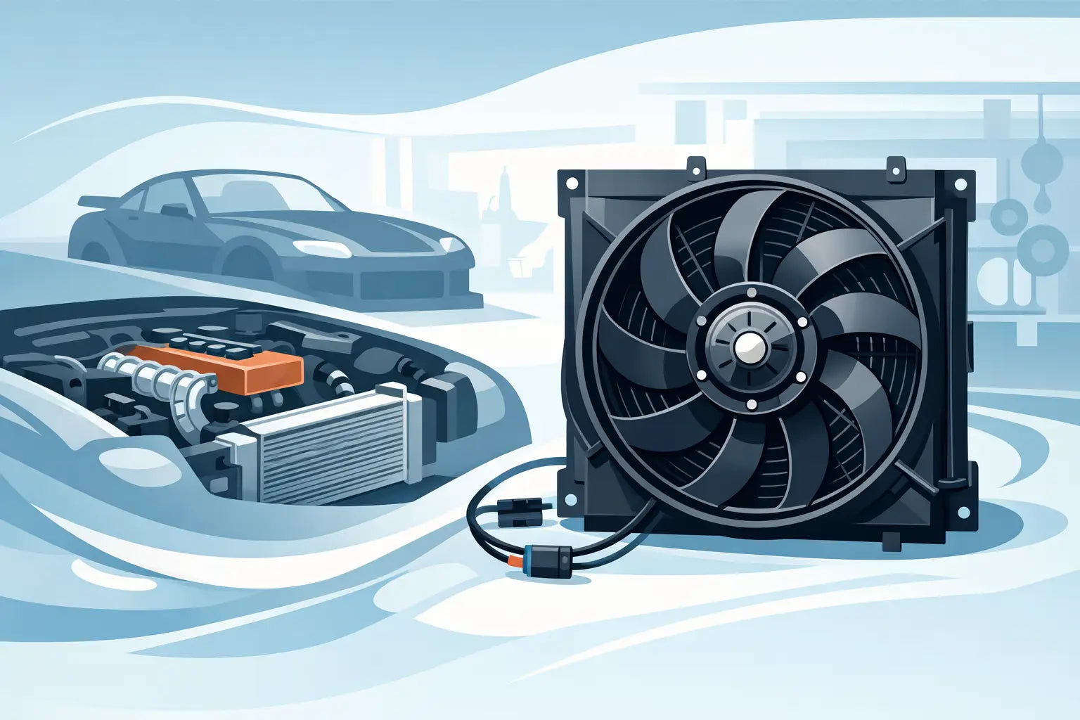Best Electric Radiator Fan for Swap Builds