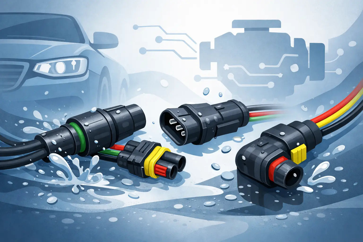 Best Waterproof Connectors for Automotive Wiring