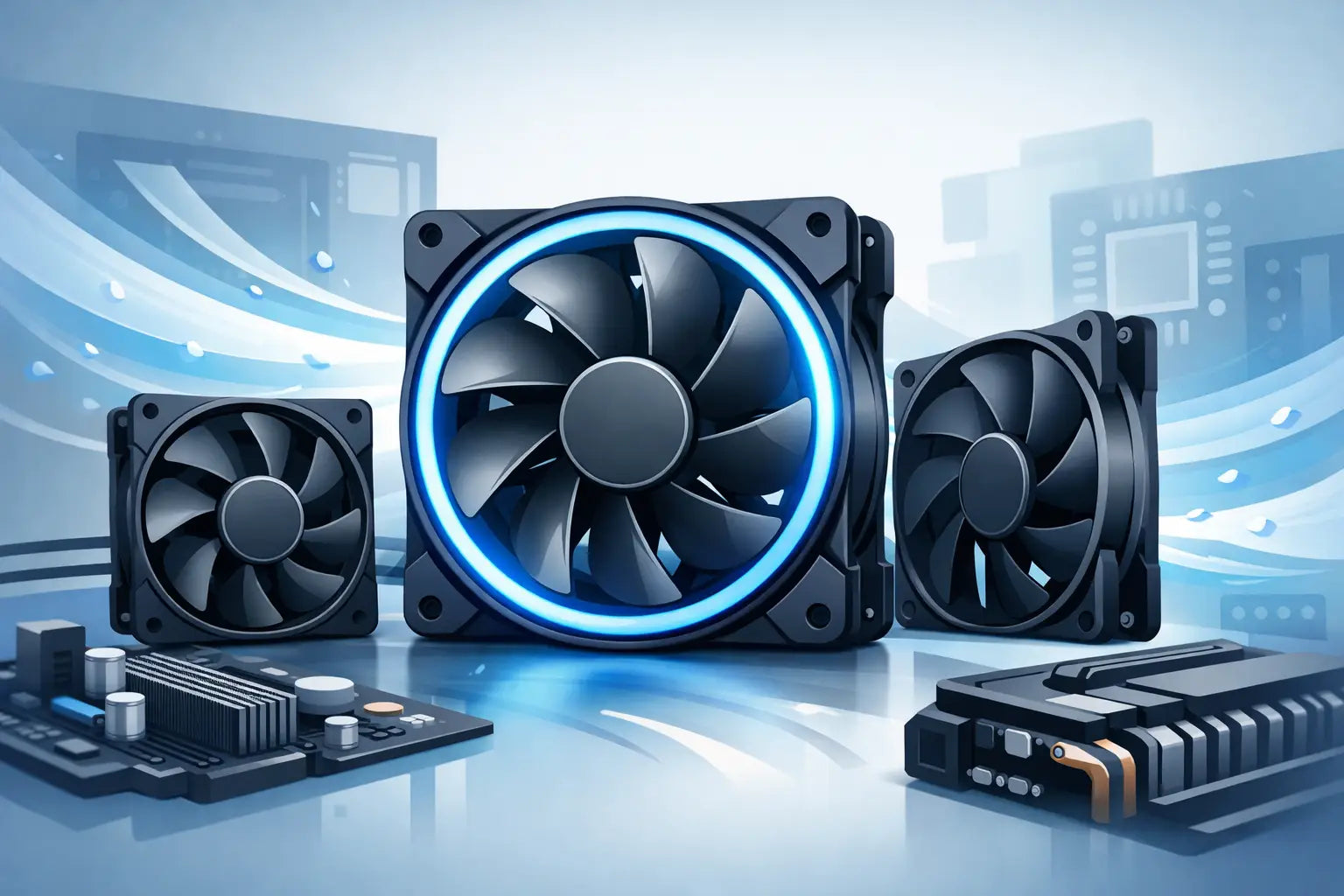 Best Electric Cooling Fans for Your Build