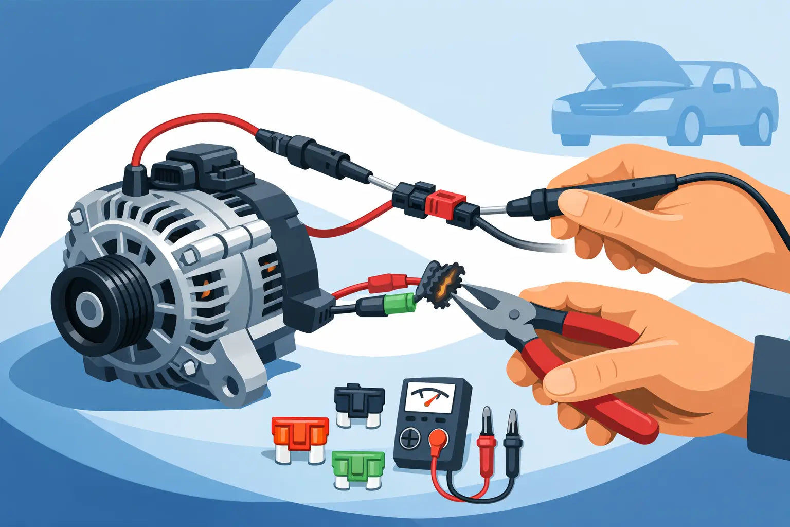 Alternator Fusible Links: Test and Replace Them