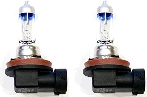 2 Pack!! FLOSSER - H11 Ultra 92110900 - High Performance Halogen Headlight Bulb, High Beam, Low Beam and Fog Bulb, Brightest White Light (Contains 2 Bulbs)