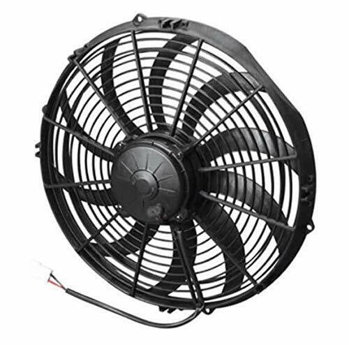SPAL 30102056 14" 12 Volt Pusher Fan High Performance ; Curved Blade