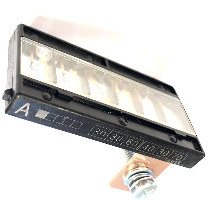 New 38232-TBA-A01 38232TBAA01 Multi Block A Fuse (6 Circuit) w Screw f ...