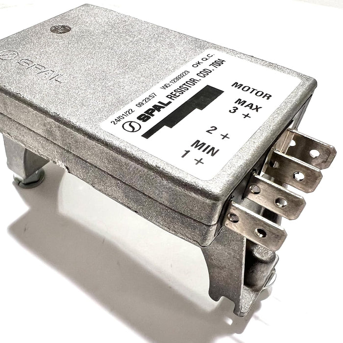 SPAL 7004 12 Volt 3 Speed 4 Terminal Resistor for Blower Fans