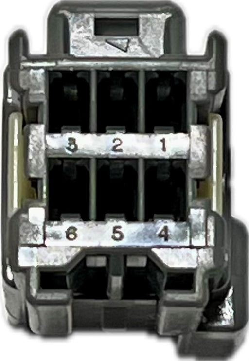 Yazaki 7282-7062-40 6 Position Sealed Male Connector