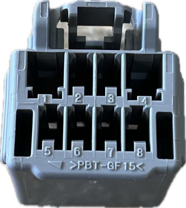 Yazaki 7283-6448-40 7283644840 8 Position Female Hybrid Connector Housing Unit