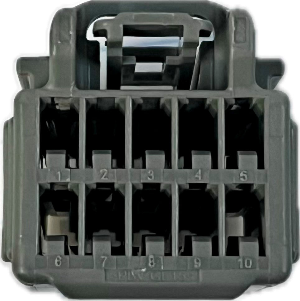 7283645501-10-POSITION-UNSEALED-FEMALE-CONNECTOR-HOUSING-97BG-14474-AAB-4S7T-14489-VJA-19148982-24342JU41B-30669163
