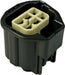 7287926610-6-POSITION-SEALED-MALE-CONNECTOR-HOUSING-FORD-MOTORRAFT-WPT-1114-DU5T-14A464-AFA-2.8MM