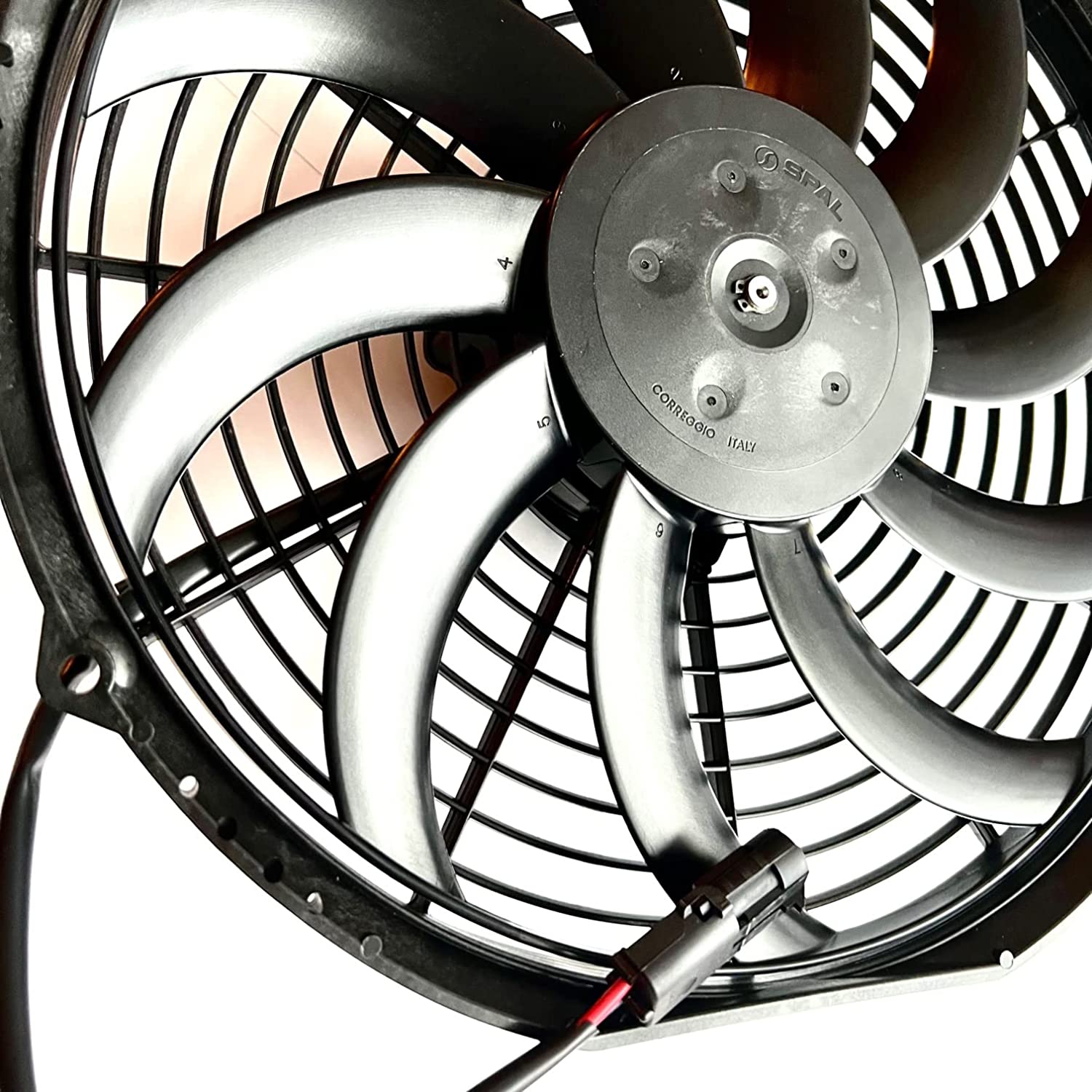 S 12v Coolers For Vehicles SPAL 30102050 16 Fan Sealed Puller Curved Blades Slovenia Kit Spal Fan