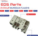 EDS Fuselink 82620-0C030 826200C030 Fusible Link Block Assembly Compatible Replacement for Toyota Tundra Sequoia Landcruiser & Lexus LX570 Vehicles. 180 Amp Main alternator Fuse with 150 Amp Auxiliary Circuit 82620-0C030 Fusible Link Block Assembly