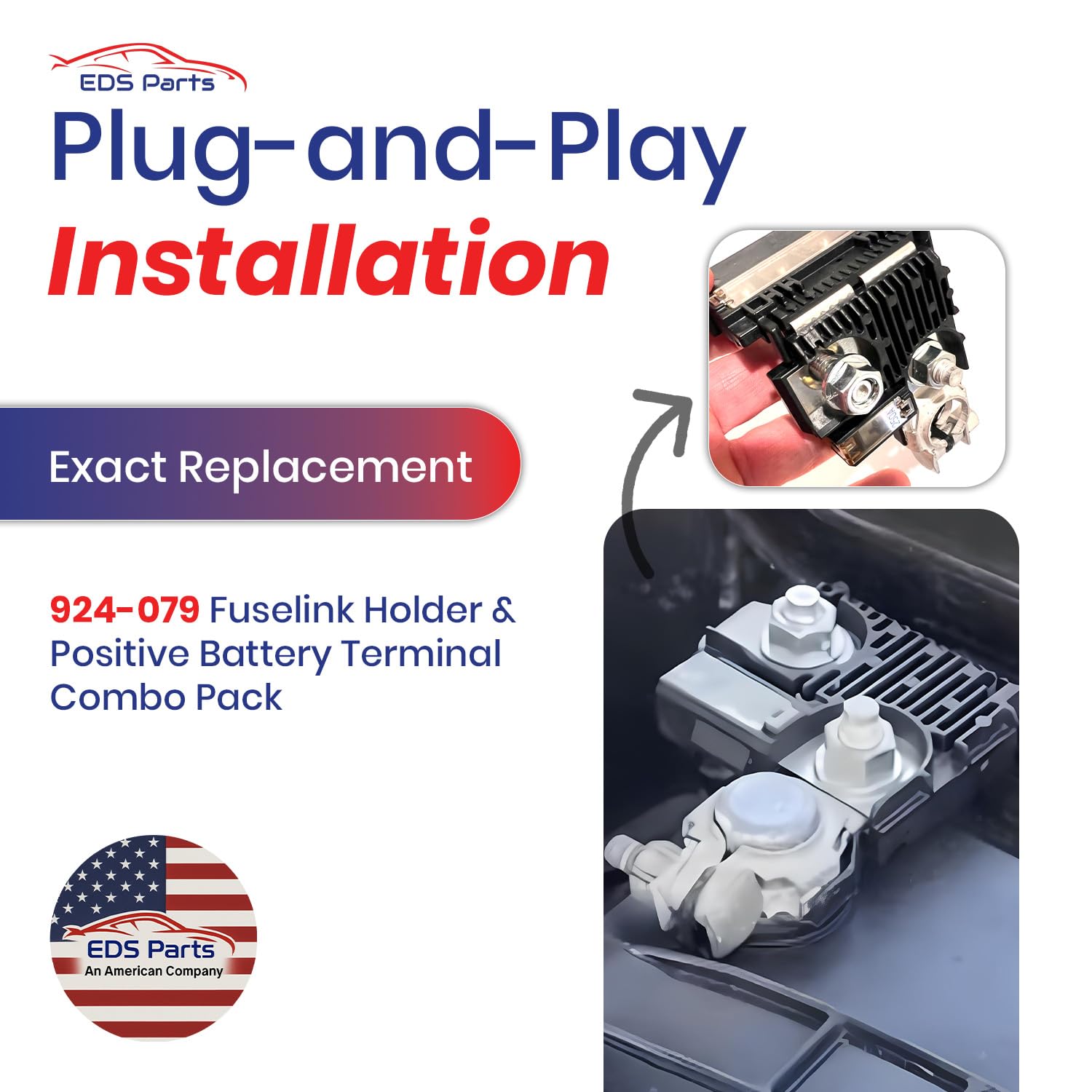 EDS 924-079 Fuselink Fuse & Positive Battery Terminal
