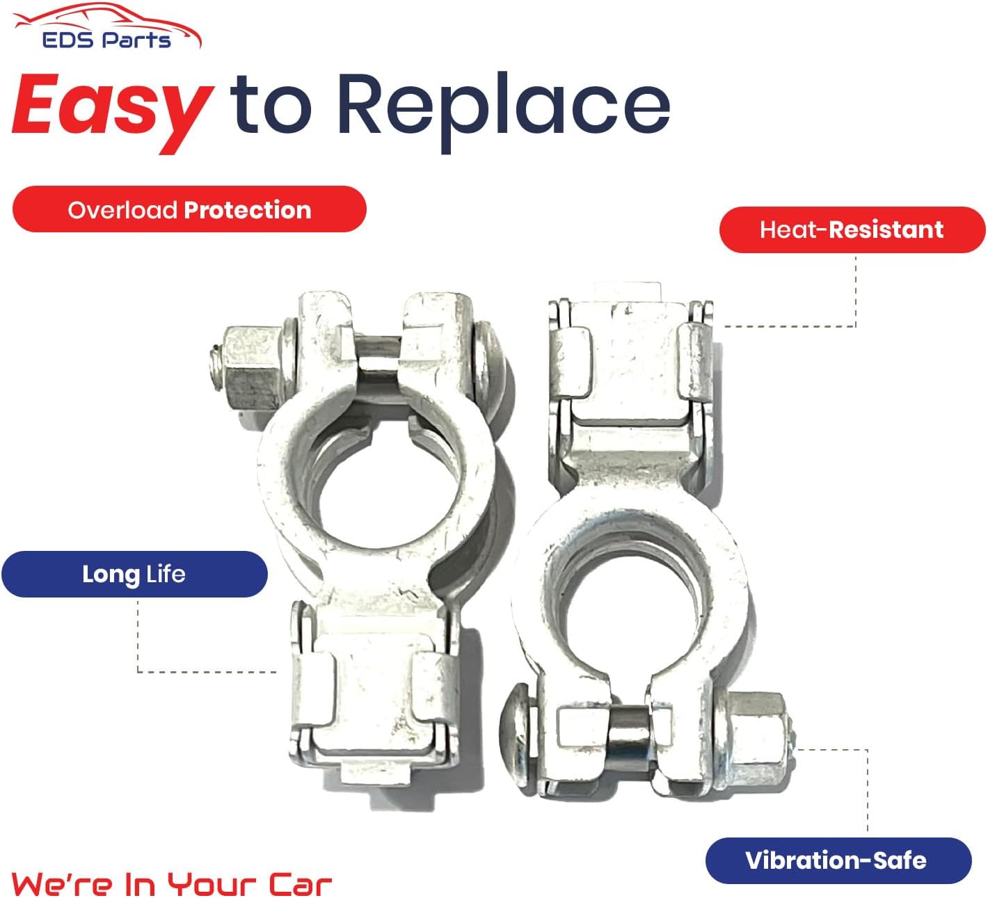 Battery Terminal Connectors for Chrysler Jeep Ram Dodge vehicles