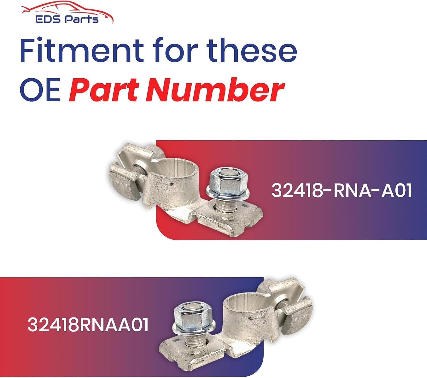 EDS Positive Terminals EDS 926-607 926607 Positive Battery Terminal Compatible replacement for 32418-RNA-A01 32418RNAA01 & 24340-1CX1A 243401CX1A for Honda Acura Civic MDX EDS 926-607 Honda 32418-RNA-A01 Positive Battery Terminal