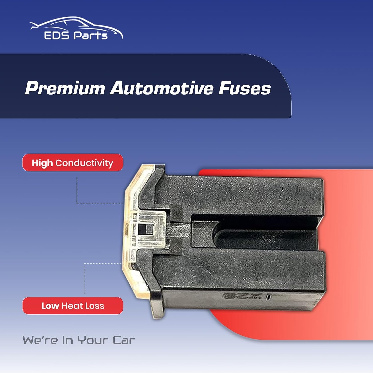 EDS Fuse EDS 927-1080 80 Amp Cartridge Fuse Compatible Replacement for Ford XR8T-14A094-BA 68021185AA 82211AJ81A 90982-08305 XR8T-14A094-B 24370C9980 - Pal 3 Fuse EDS 927-1080 80 Amp Fuse for XR8T-14A094-BA 68021185AA 90982-08305 etc
