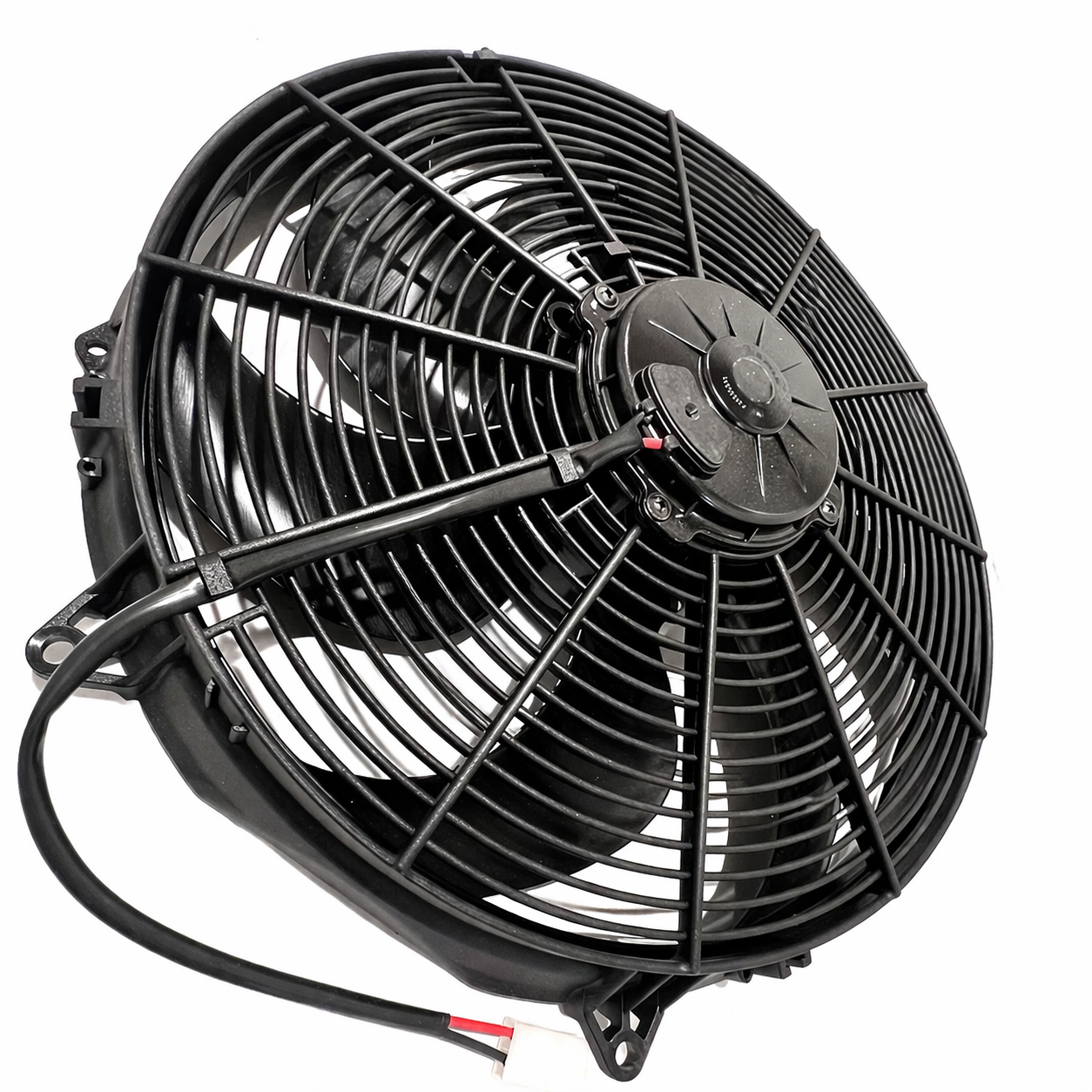 SPAL Fan - 30102082 16" 12 Volt Puller Fan Sealed Curved Blade 1918 cfm VA33-AP71/LL-65A