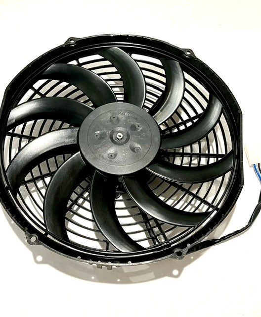 SPAL Fan - 30101522 **USED** 12 Inch 12 Volt Puller Fan Curved Blades High-Performance 1226 cfm VA10-AP50/C-61A (Copy)