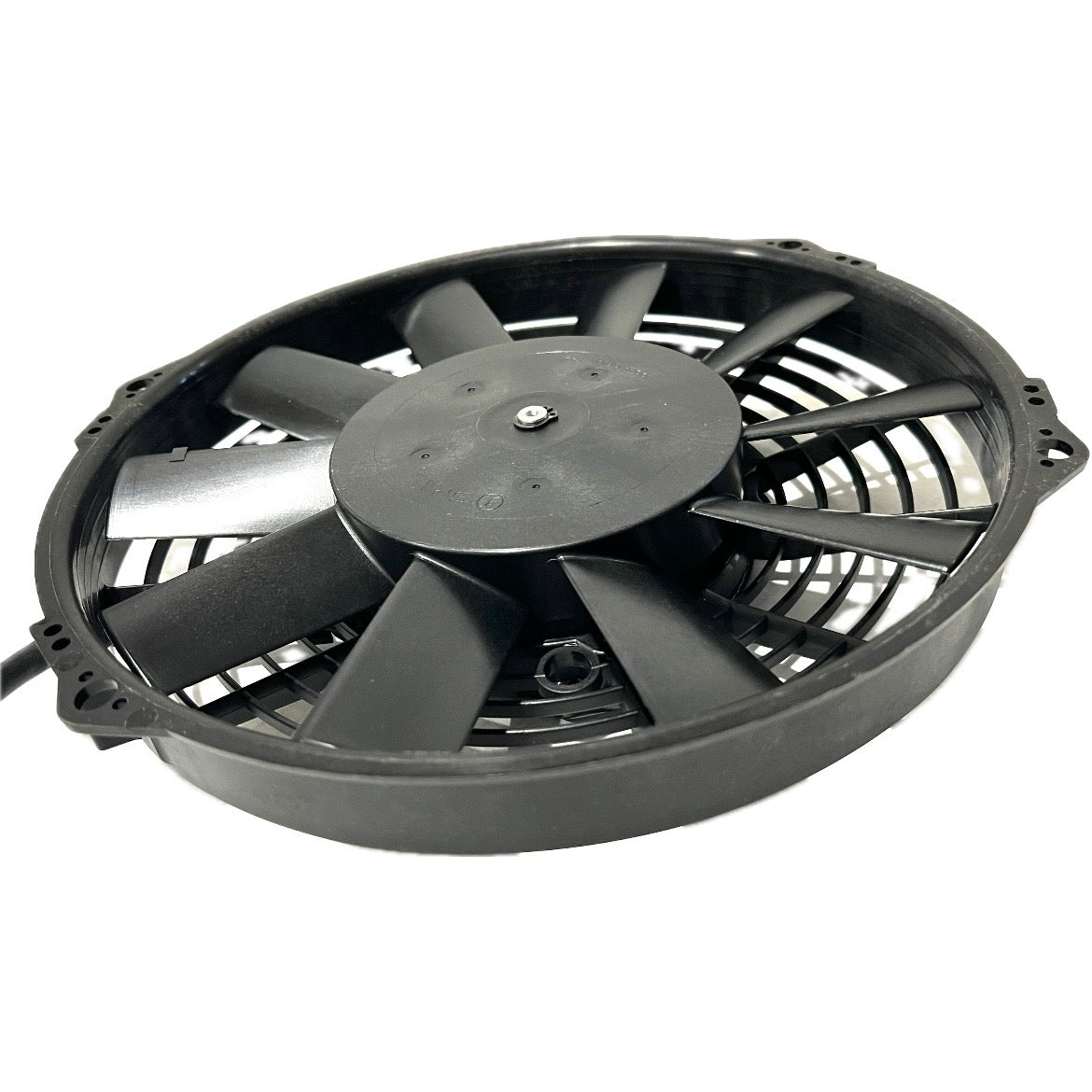 SPAL Fan - 30100344 9" 24 Volt Puller Fan Straight Blade 543 cfm VA07-BP7/C-31A 24V Truck Air 06-3499, MEI 3499
