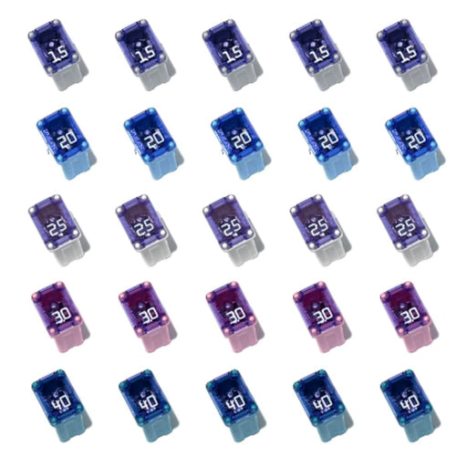 EDS-MICROJ-FUSE-MULTI-PACK-15AMP-20AMP-25AMP-30AMP-40AMP-25-PIECE-PACK