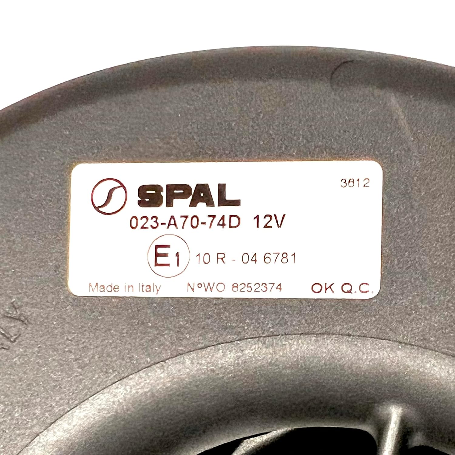 SPAL-SINGLE-WHEEL-Centrifugal-BLOWER-REAR-AIR-CIRCULATION-HVAC-335CFM
