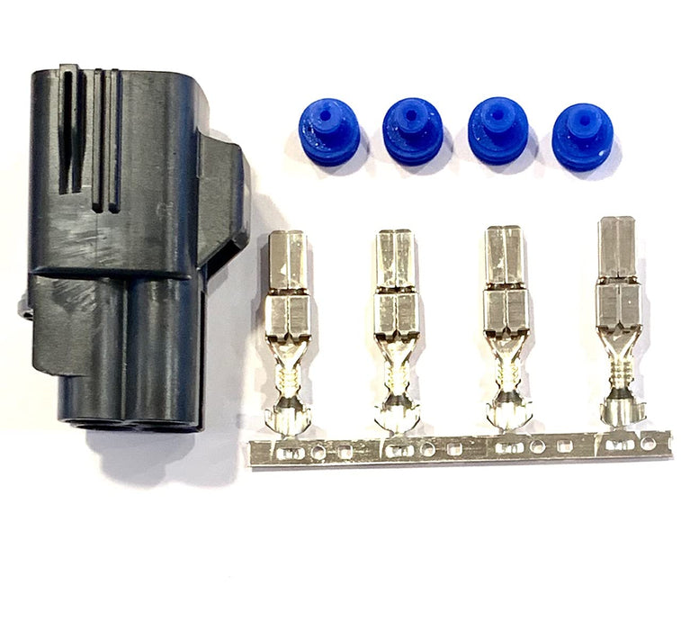 New Connector, Terminals & seals for WPT-1343M - Male Mate to WPT1343 PT2271 / 19153180 and/or DU2Z-14S411-ABA DU2Z14S411ABA