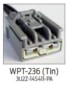 New Connector & Terminals for WPT-236 / 3U2Z-14S411-PA