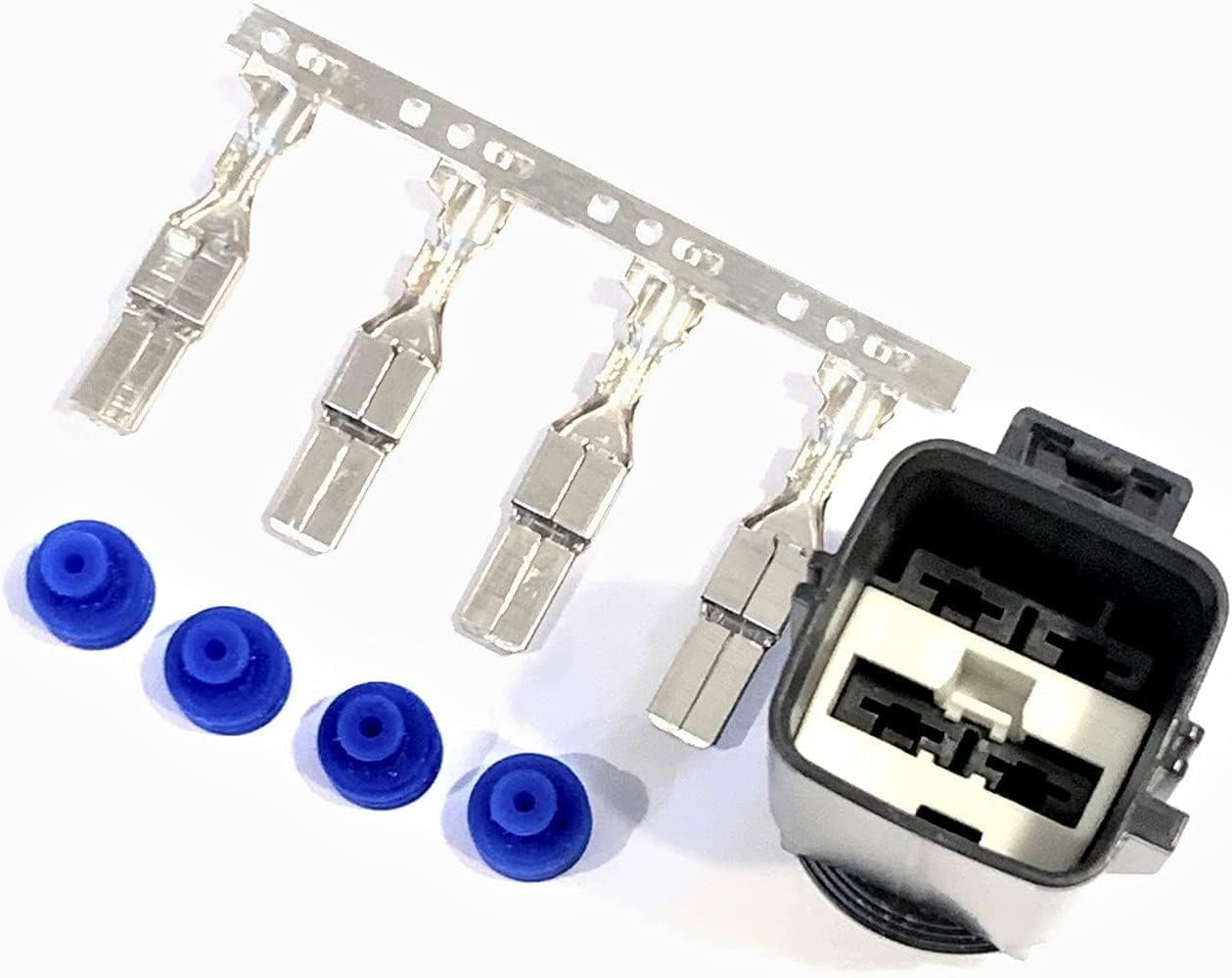 WPT-750-MOTORCRAFT-4-POSITION-MALE-CONNECTOR-KIT-3U2Z-14S411-EJAA-JU5T-14A624-XA-101540800A-9168937-1C1T14A624AB 13581025 82009-00424-7288302910-7282559510 13595865-C0YGY00014