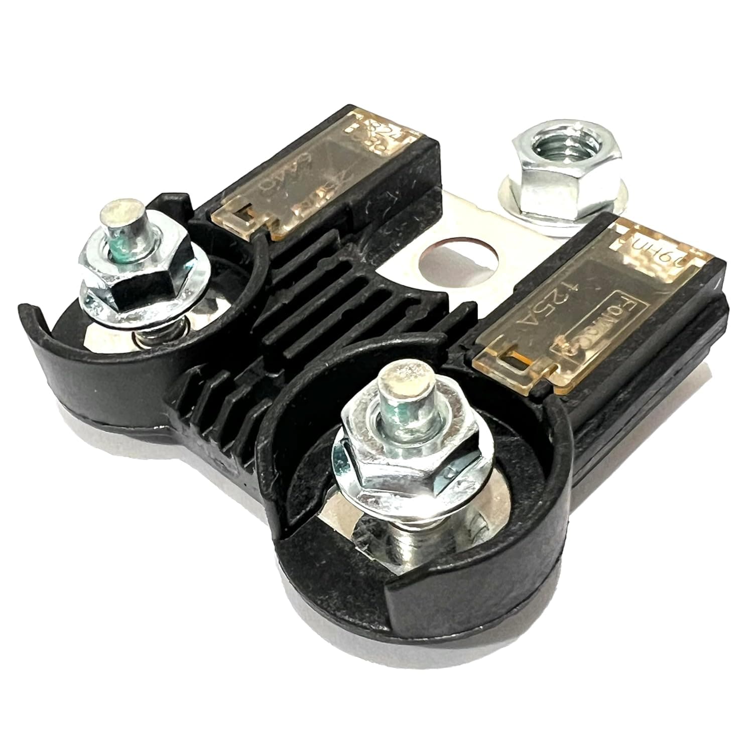 EAPP Fuselink Ford AL3Z-14526-AA AL3Z14526AA 250Amp / 125Amp Battery Fuselink Fuse with Nuts for F-150 F150 F-250 Pick up Trucks Alternator Starter Ford F-150 AL3Z-14526-AA 250Amp / 125Amp Battery Fuse & BT4Z14450AA 