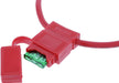 EDS 10 Gauge Fuse Holder - 10 AWG Inline Fuse Holder with both 30 & 40 AMP ATC Blade Fuses 10 Gauge Fuse Holder - 10 AWG Inline Fuse Holder