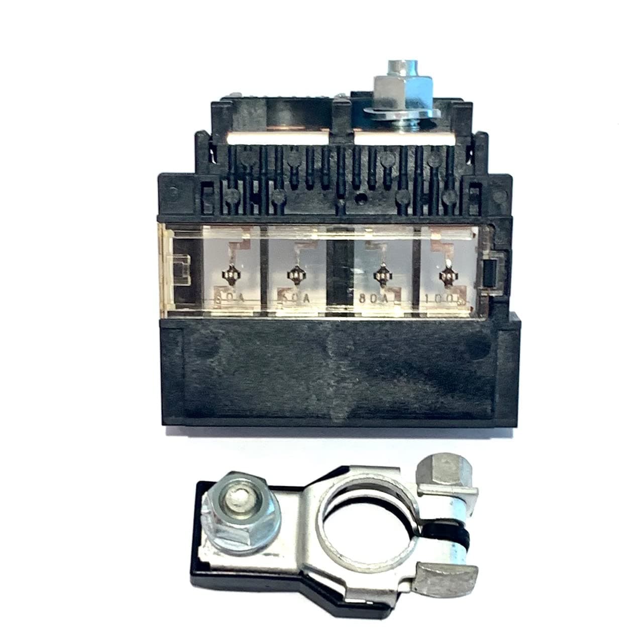 EDS Combo Pack - Terminal & Fuse EDS 924-078 924078 Battery Fusible Fuselink Fuse with POSITIVE Battery Terminal with Nuts for Altima Maxima Murano Versa Note EDS 924-078 Battery Fusible Fuselink Fuse & Terminal for Nissan