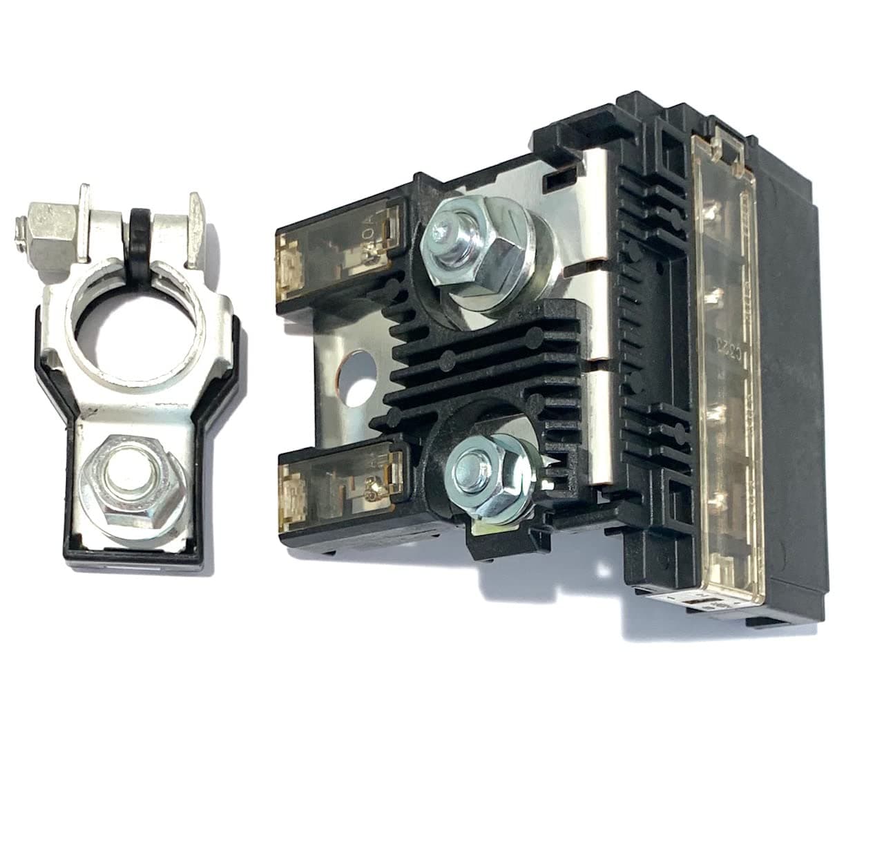EDS Combo Pack - Terminal & Fuse EDS 926-002 926002 Battery Fusible Fuse Link Fuse with Positive Battery Terminal with Nuts for Armada (17-24), Frontier (05-20), Pathfinder (05-12), Xterra (05-15), QX56 (11-22), and QX80 (11-22) EDS 926-002 Battery Fusible Fuselink Fuse & Terminal for Nissan