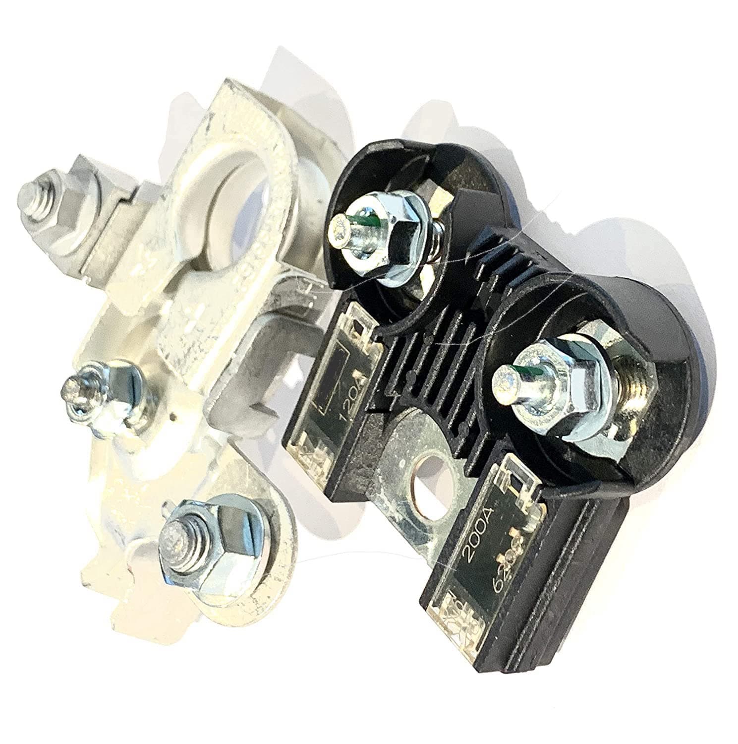 EDS Combo Pack - Terminal & Fuse Ford AE5Z-14526-BA 200 Amp / 120 Amp BFT & BT4Z-14450-AA Terminal with Nuts for Edge/Fusion etc Ford AE5Z-14526-BA 200 Amp / 120 Amp Fuse for Edge / Fusion