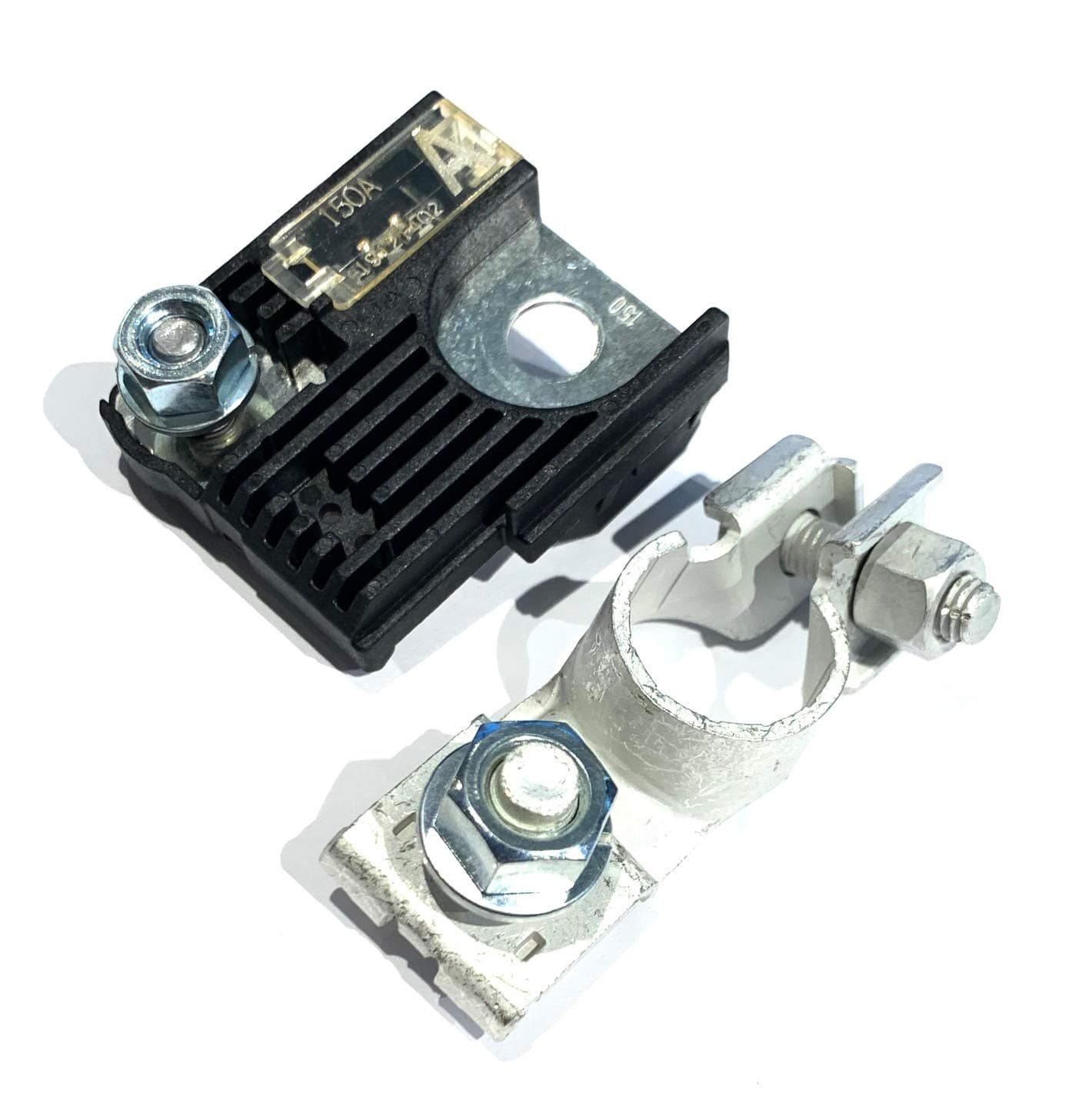 EDS Combo Pack - Terminal & Fuse Hyundai | Kia 18790-01318 1879001318 150 Amp Battery Fuselink A with Universal POSITIVE Battery Terminal Hyundai | Kia 18790-01318 150 Amp Battery Fuse A & Terminal