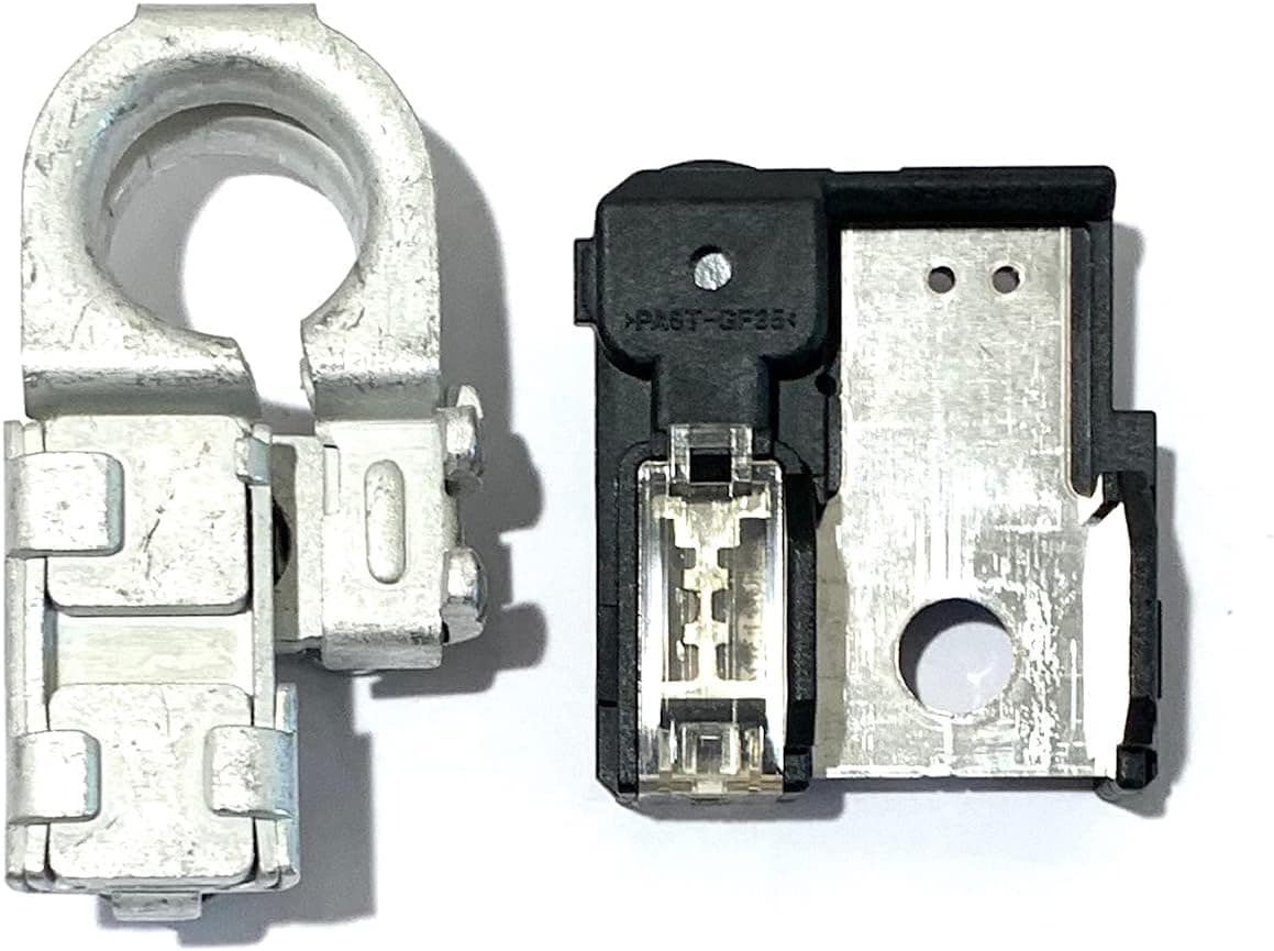 EDS Combo Pack - Terminal & Fuse Hyundai | Kia 18790-01318 1879001318 150 Amp Battery Fuselink Fuse A & 91980-3X010 POSITIVE Battery Terminal Connector for Sonata Tucson Accent Sedona Soul Rio etc. Hyundai | Kia 18790-013181 50 Amp Fuse A & Battery Terminal