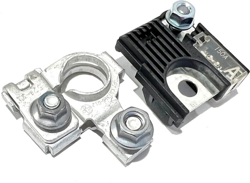 EDS Combo Pack - Terminal & Fuse Hyundai | Kia 18790-01318 1879001318 150Amp Battery Fuse link A & 926-201 91990-2W010 Positive Battery Terminal for Sante Fe Sportage Etc Hyundai | Kia 18790-01318 150 Amp Fuse & 91990-2W010 Terminal