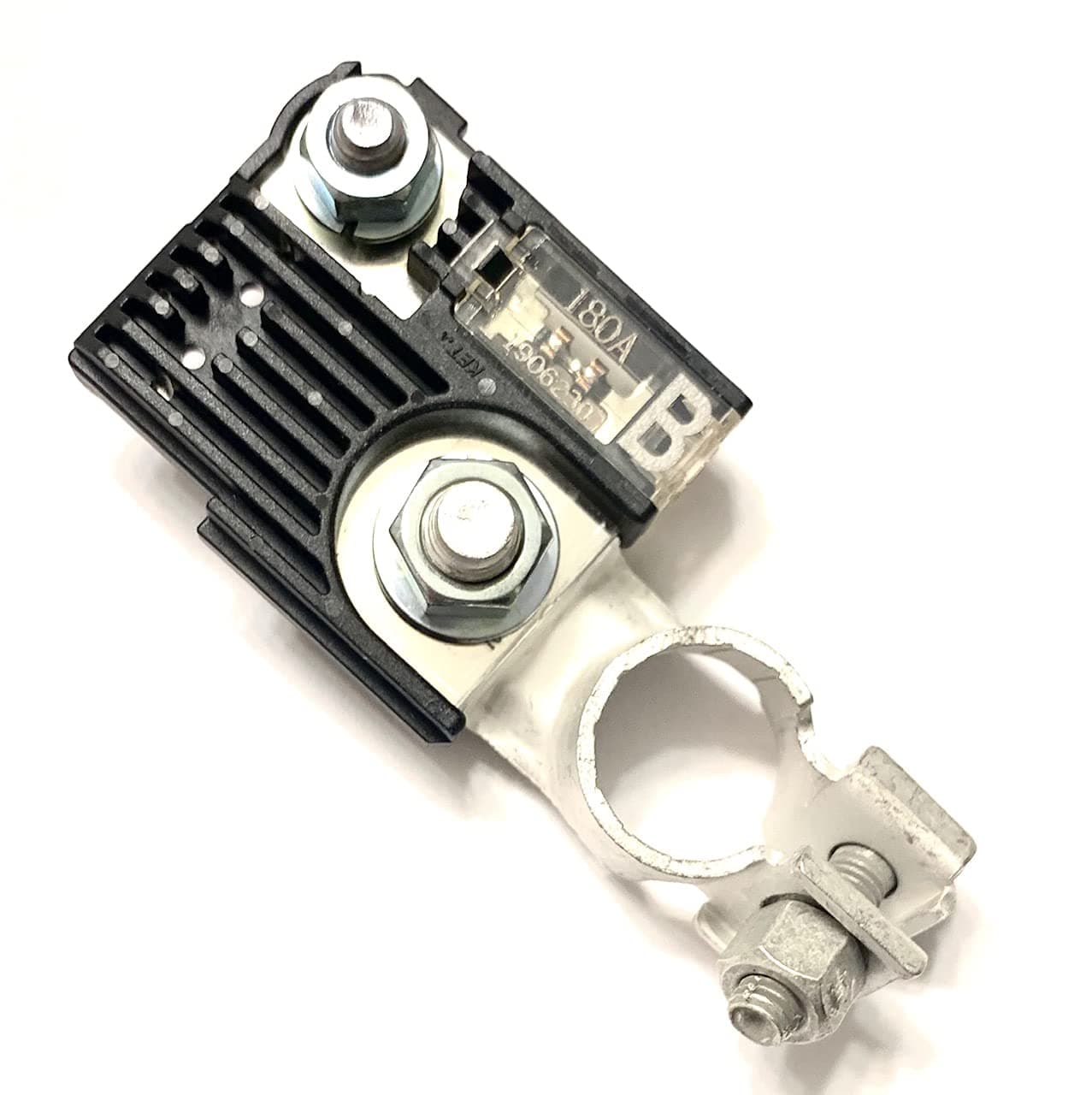 EDS Combo Pack - Terminal & Fuse Hyundai | Kia 18790-01319 1879001319 180 Amp Battery Fusible Fuselink Fuse B & POSITIVE Battery Terminal Tucson Sante Fe Optima Cadenza Sorento Hyundai | Kia 18790-01319 180 Amp Fuse & 91990-2W010 Terminal