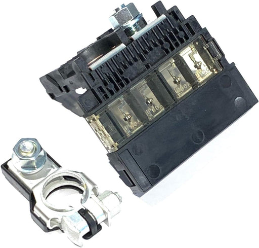 EDS Combo Pack - Terminal & Fuse Nissan | Infiniti 24380-79918 2438079918 Fusible Fuselink Fuse w/ 24340-7F000 POSITIVE Battery Terminal with Nuts for Juke/Versa Nissan | Infiniti 24380-79918 Fuselink Fuse & Battery Terminal