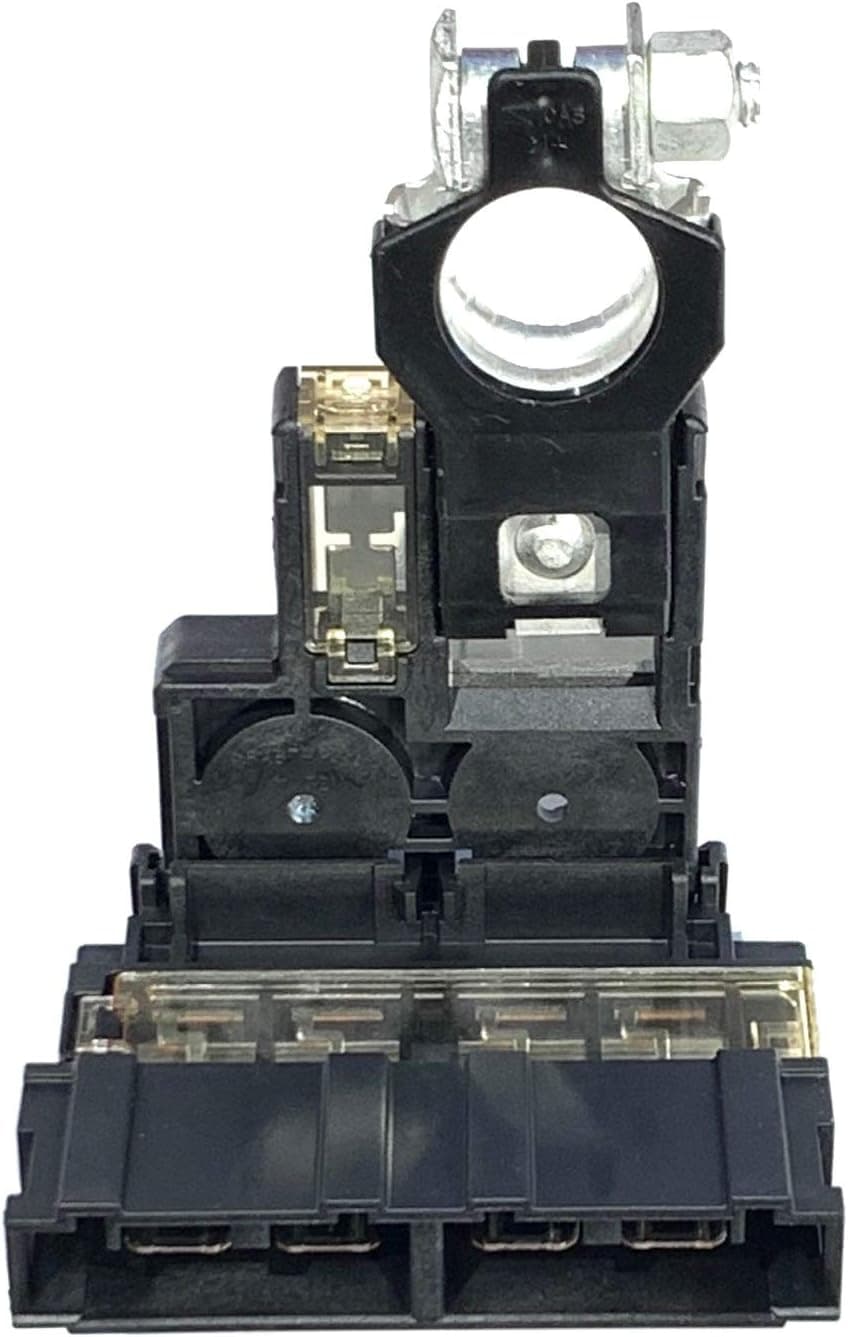 EDS Combo Pack - Terminal & Fuse Nissan | Infiniti 24380-79918 2438079918 Fusible Fuselink Fuse w/ 24340-7F000 POSITIVE Battery Terminal with Nuts for Juke/Versa Nissan | Infiniti 24380-79918 Fuselink Fuse & Battery Terminal