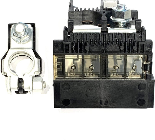 EDS Combo Pack - Terminal & Fuse Nissan | Infiniti 24380-79919 2438079919 Fusible Fuselink Fuse with POSITIVE Battery Terminal 243407F000 & Nuts for Juke Sentra Nissan | Infiniti 24380-79919 Fuselink Fuse & Battery Terminal