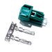 EDS Connector Kit WPT-1163 WPT1163 / 3U2Z-14S411-JYB 3U2Z14S411JYB Connector Kit - Includes Female Housing unit and Terminals for 18 AWG Wire - Mates to WPT-917 WPT917 WPT-1163 Connector Kit - Mates to WPT-917 WPT917