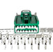 EDS Connector Kit WPT-645 / WPT645 3U2Z-14S411-BRAA 3U2Z14S411BRAA Door Lock Solenoid Connector Connector Kit WPT-645 / 3U2Z-14S411-BRAA Solenoid Connector Connector Kit 