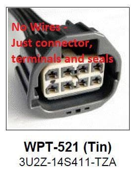 EDS Connector Kit WPT521 WPT-521 / 3U2Z-14S411-TZA Connector Kit WPT521 / 3U2Z-14S411-TZA Connector Kit 