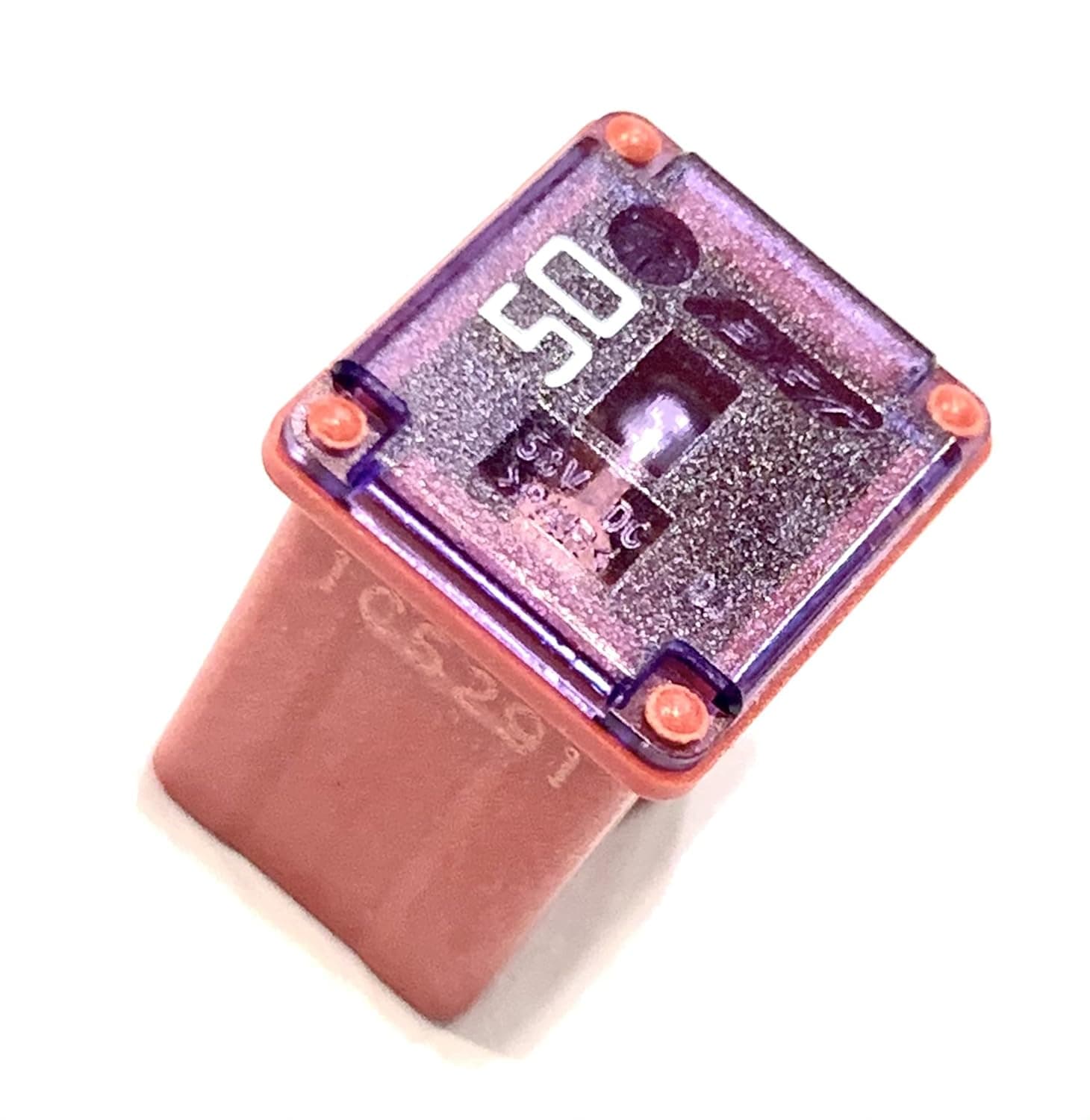 EDS Fuse 50 Amp 58V Red Mini J Fuse 9098208296 90982-08296 1879001125 18790-01125 7T4Z-14526-E 7T4Z14526E 68137045AA 50 Amp 58V Red Mini J Fuse 9098208296 1879001125 etc