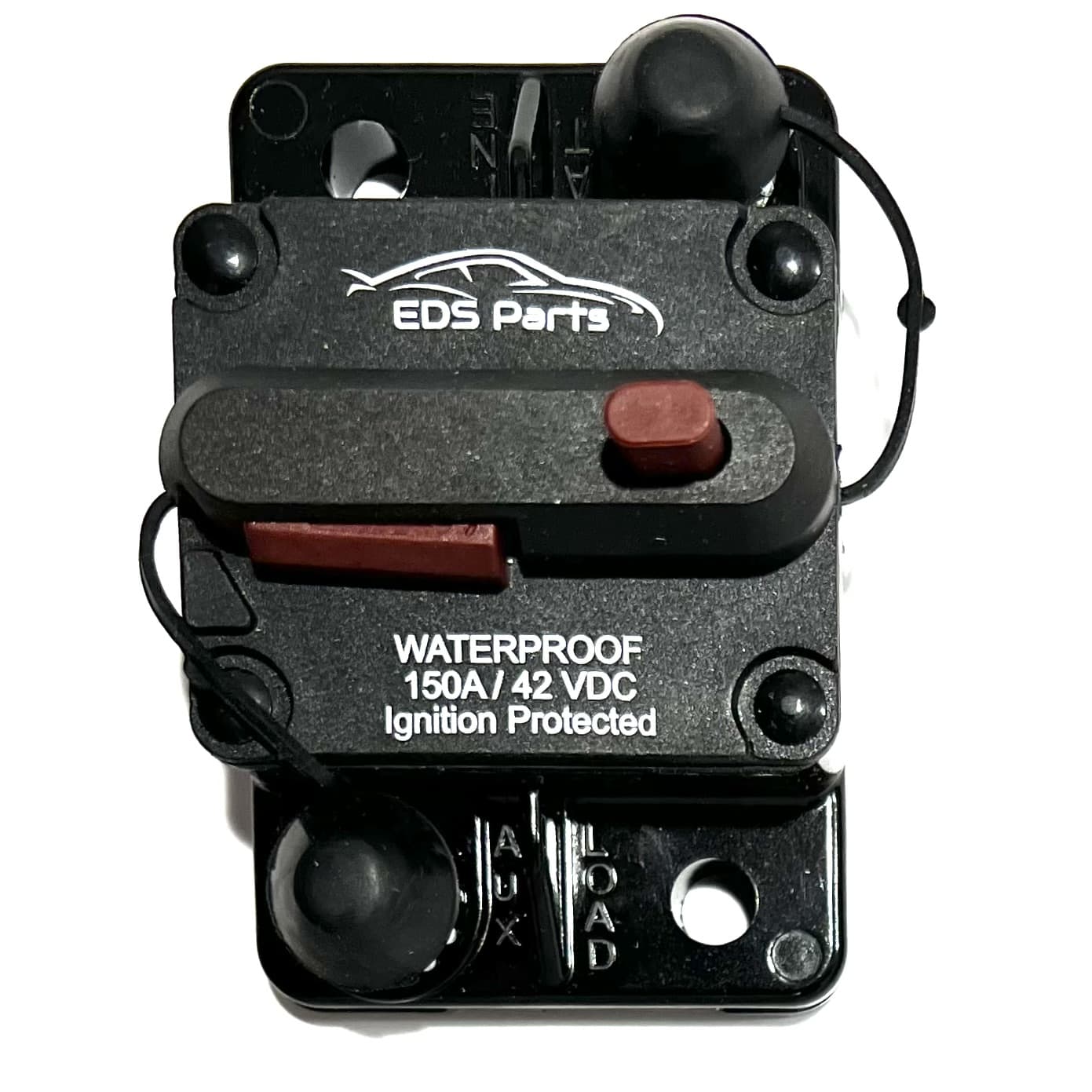 EDS Fuse Circuit Breaker Resettable Fuse Car Marine Boat Trolling Motor ATV 42VDC Waterproof Protected Resettable Fuse Circuit Breaker Car Marine Trolling Motor