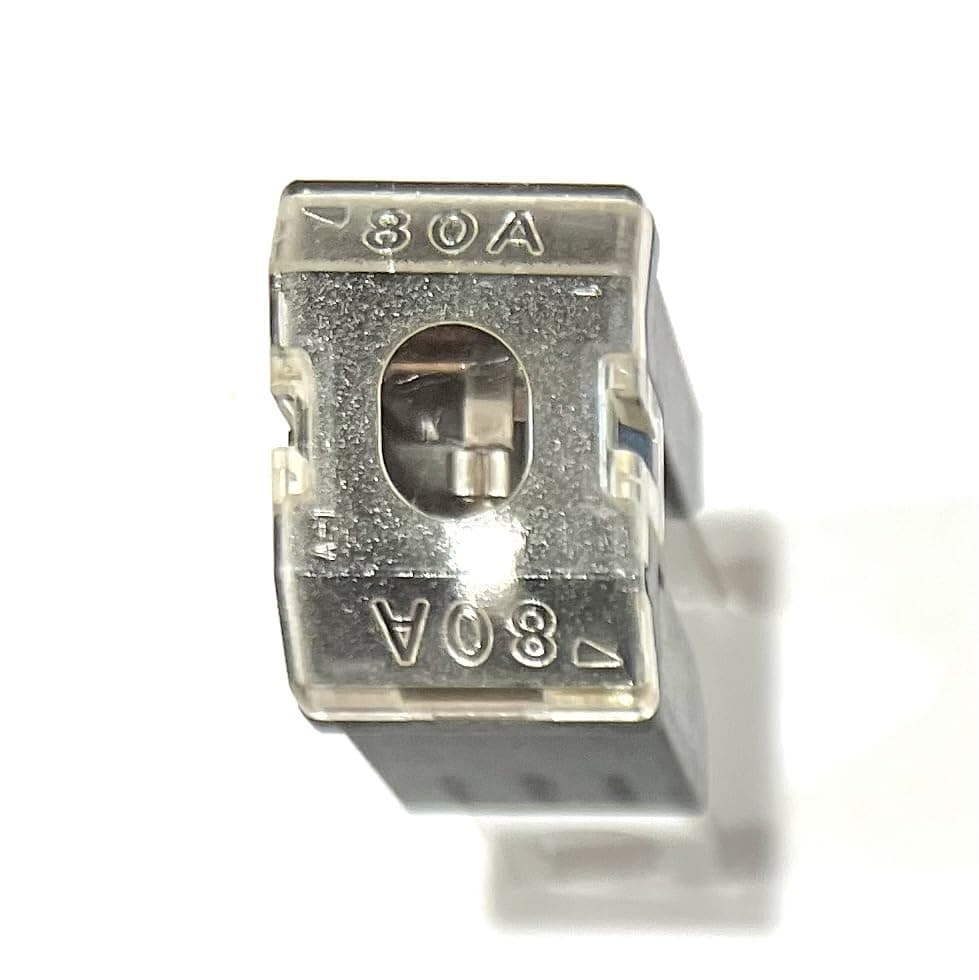 EDS Fuse EDS 927-2080 9272080 80 Amp Fuse for 90982-08203 9098208203 6509687 MU840021 91AG14A094HA 91AG-14A094-HA F5RZ14526E FLM-80 Black PAL 2 Compatible Replacement Toyota Ford Nissan Mitsubishi 80Amp etc EDS 927-2080 80 Amp Bolt Fuse | 90982-08203 6509687 MU840021 etc