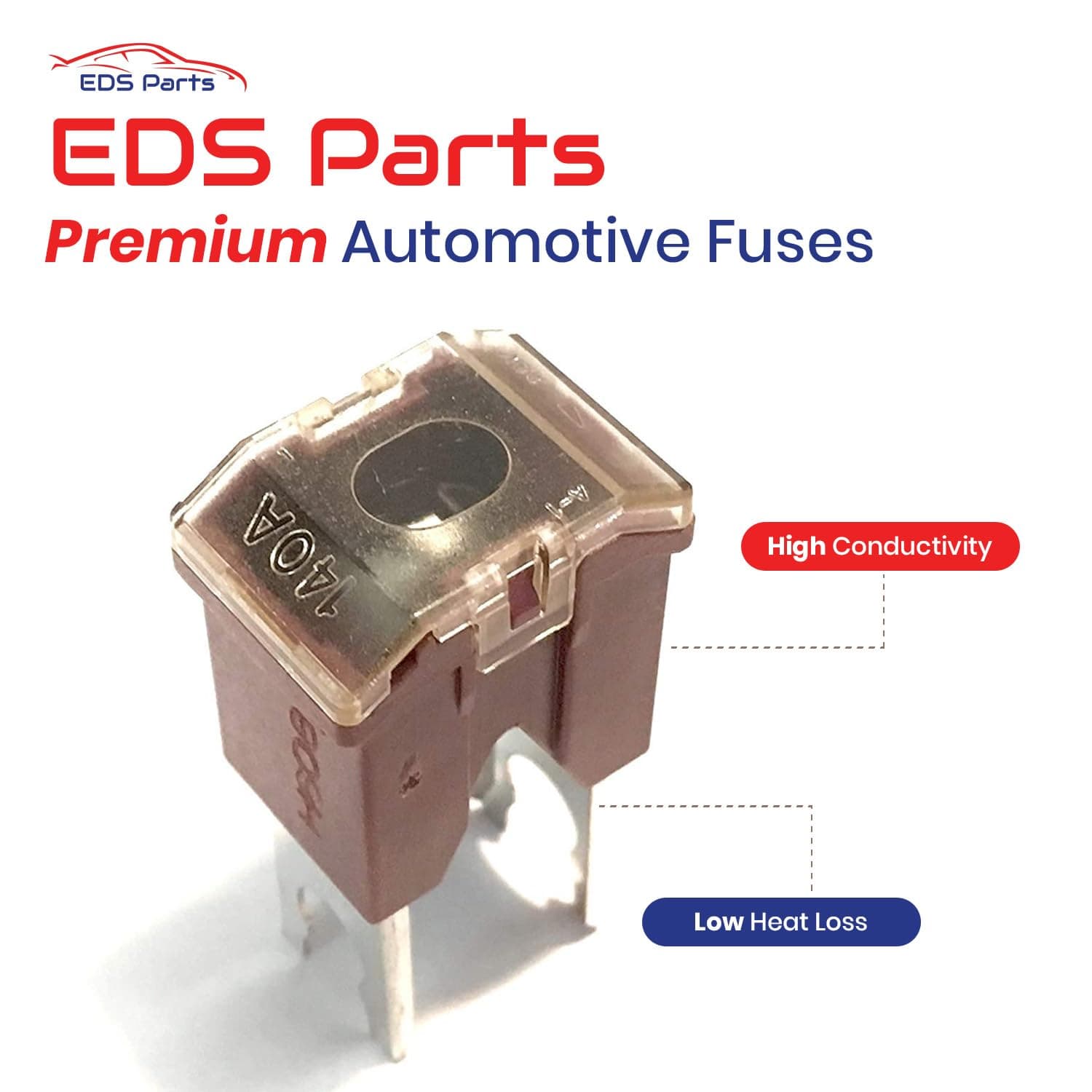 EDS Fuse EDS 927-2140 9272140 140 Amp Fuse Compatible Replacement for Toyota Nissan Ford Hyundai 90982-08286 9098208286 24370-79920 MU840042 90982-08272 18980-04805 2437079920 Falcon (1 Pack) EDS 927-2140 140 Amp Bolt Fuse |Toyota 90982-08286 Falcon etc