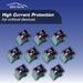 EDS Fuse EDS - Automotive Low Profile Mini J Case Fuses Compatible for Ford, Chevy/GM Nissan Toyota Hyundai Kia Honda - Pickup Trucks, Cars & SUVs (Green - 40 Amp) 40 AMP Green Automotive Low Profile Mini J Case Fuse - 10 Pc
