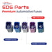 EDS Fuse EDS Micro Cartridge Auto Fuses, FMM/MCASE Fuses - choose your option -  Kit, 5 Each - 15A, 20A, 25A, 30A, 40A or multi pack EDS Micro Cartridge Auto Fuses, FMM/MCASE Fuses - choose your option -  Kit, 5 Each - 15A, 20A, 25A, 30A, 40A or multi pack