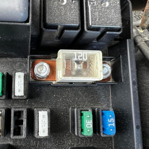 EDS Fuse EDS Multi Purpose Fuse Bolt on Cartridge PAL Series 1 32V 13/16 Bent - Different current values available Bolt on Fuse - EDS Multi Purpose Fuse Bolt on Cartridge PAL Series